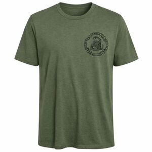 DON'T TREAD ON ME MILITARY AMERICAN ARMED FORCES SUPPORT CREWNECK T-SHIRT LARGE